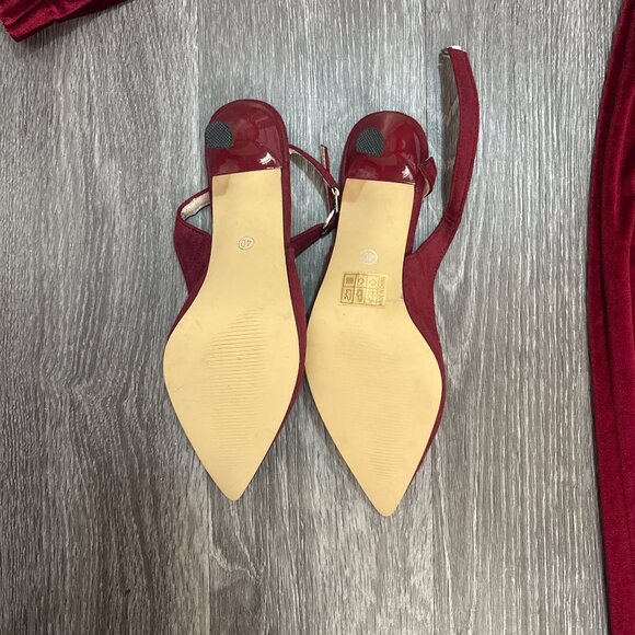 VELVET DRESS WITH SHOES - Picture 4 of 8